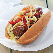 Chicken vienna hotdog