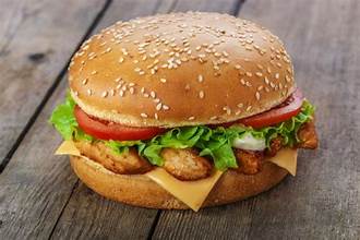 CHICKEN (FILLET) CHEESE BURGER