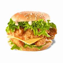 Big fillet chicken burger