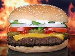 BEEF CHEESE BURGER