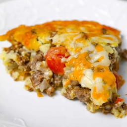 Cheese Burger Pie